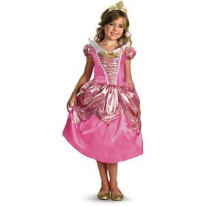 *SHIPS SAME/NEXT DAY!* Sleeping Beauty Princess Aurora Costume, Size Small 4-6x